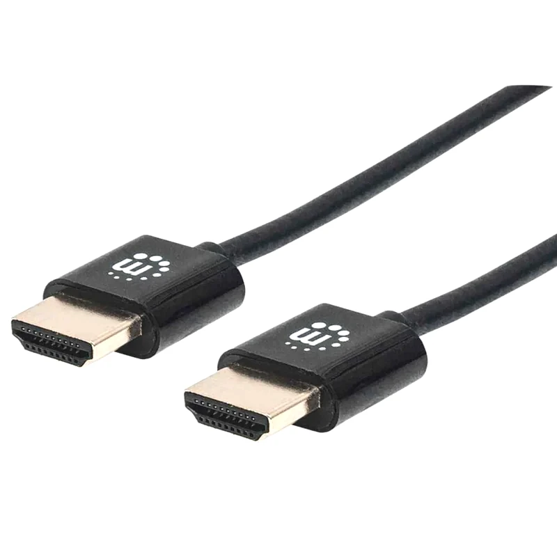 MANHATTAN Καλώδιο Manhattan HDMI 2.0 Cable HDMI Male σε HDMI Male - 0.5m