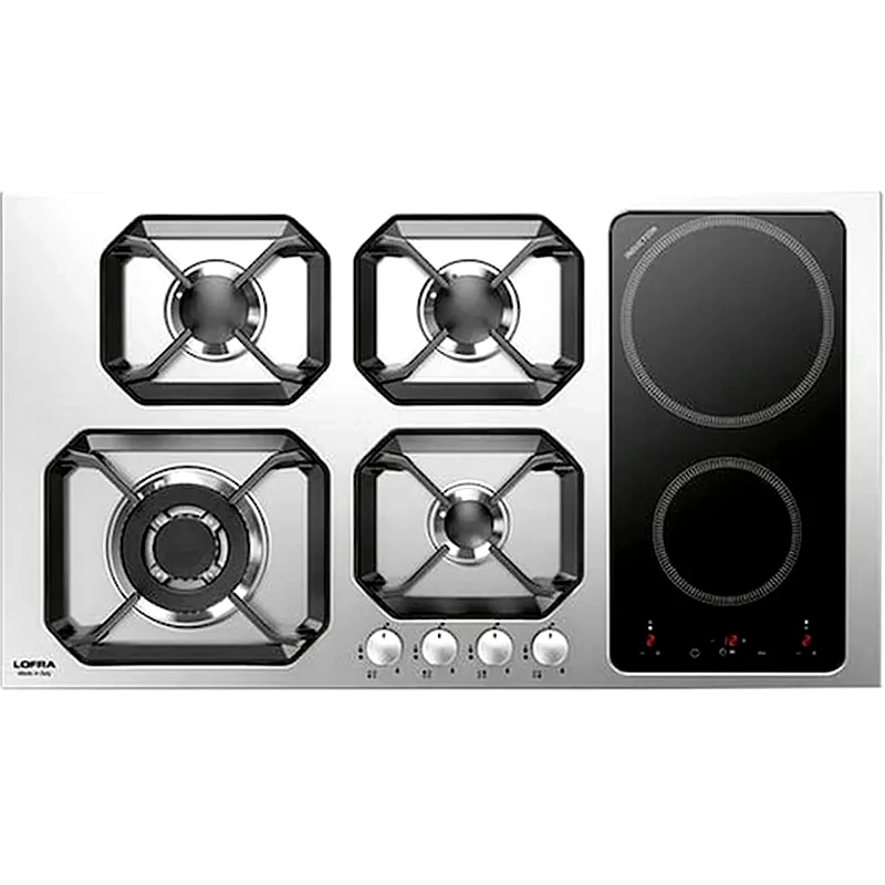 LOFRA LOFRA HLS9 G2 I/GC00 90 cm Inox Εστία Μεικτή Αερίου Αυτόνομη