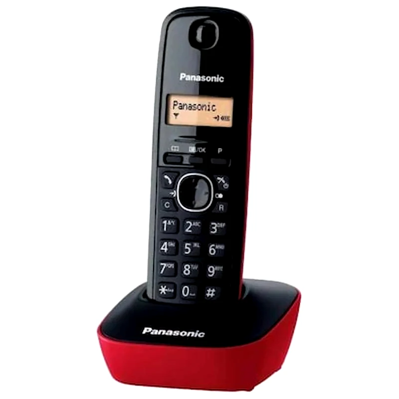PANASONIC Ασύρματο Τηλέφωνο Panasonic KX-TG1611 - Κόκκινο