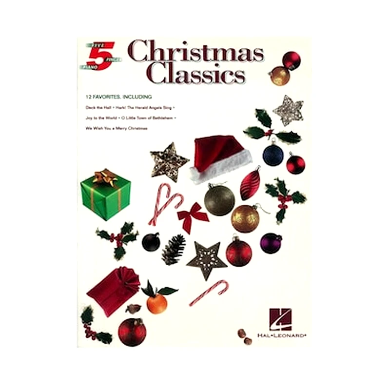 HAL LEONARD Christmas Classics - Five Finger Songbook