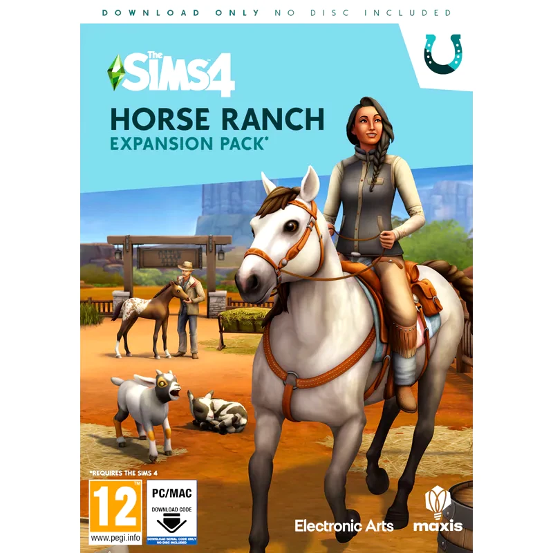 EA The Sims 4 Horse Ranch Expansion Pack (Code in a Box) - PC