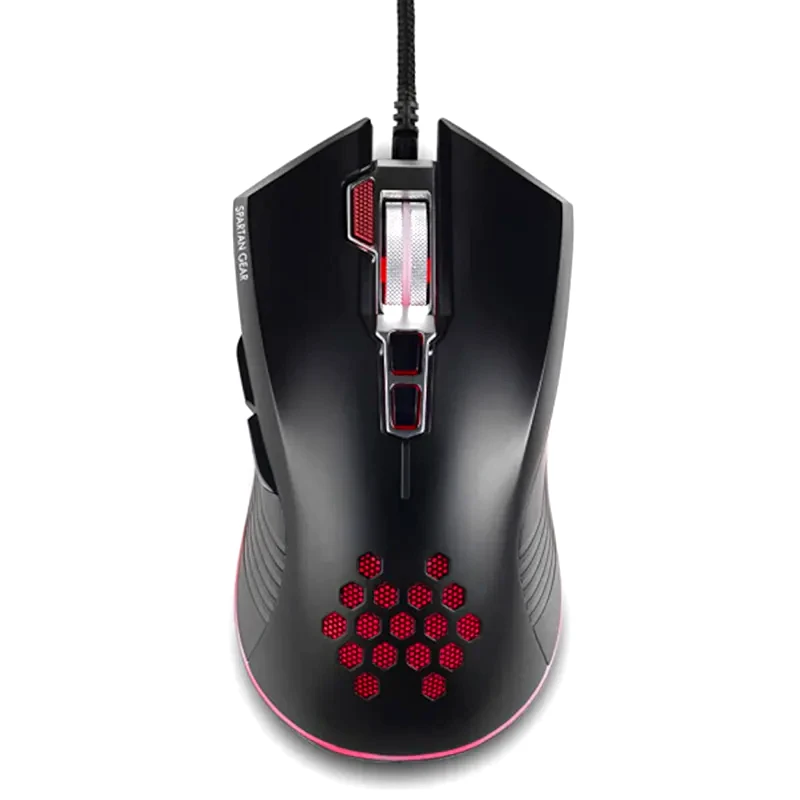 SPARTAN GEAR Spartan Gear Titan 2 Gaming Ενσύρματο Ποντίκι Μαύρο