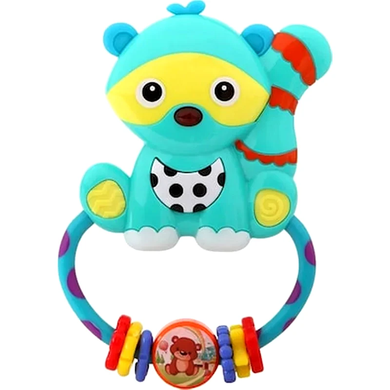 KIOKIDS Kiokids, Μασητικός Μουσικός Κρίκος Οδοντοφυΐας, Ρακούν, 1987, 1 Τμχ.