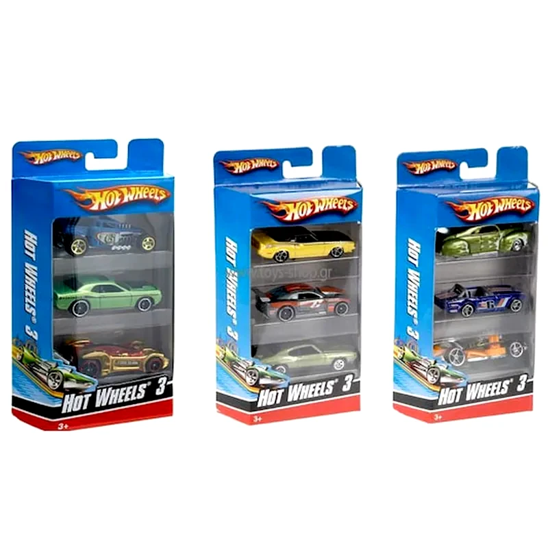 Mattel Hot Wheels - Cars Set Of 3 (random) (k5904)