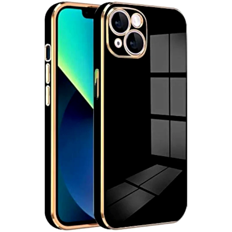 BODYCELL Θήκη Apple iPhone 14 Plus - Bodycell Gold Plated - Black