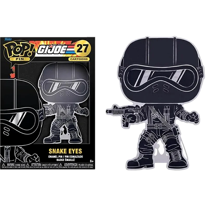 FUNKO Funko Pop! Pin - Cartoons - Gi Joe - Storm Shadow #24