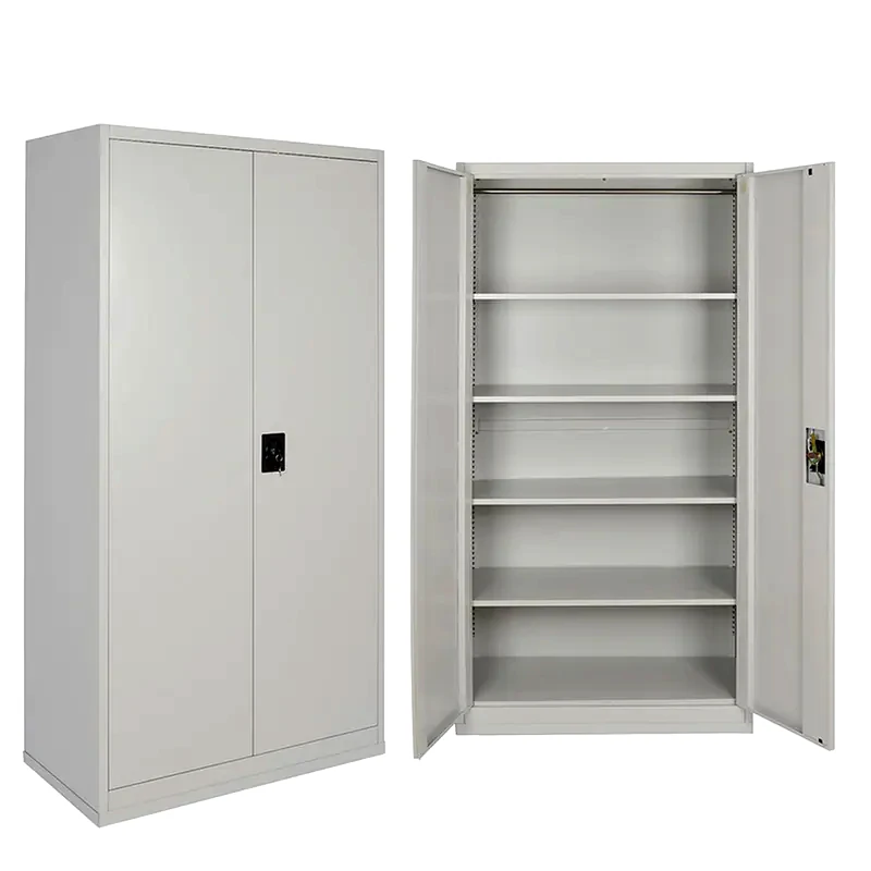STEELEN Ντουλάπα Steelen Δίφυλλη Μεταλλική 70x40x171 cm - Γκρι