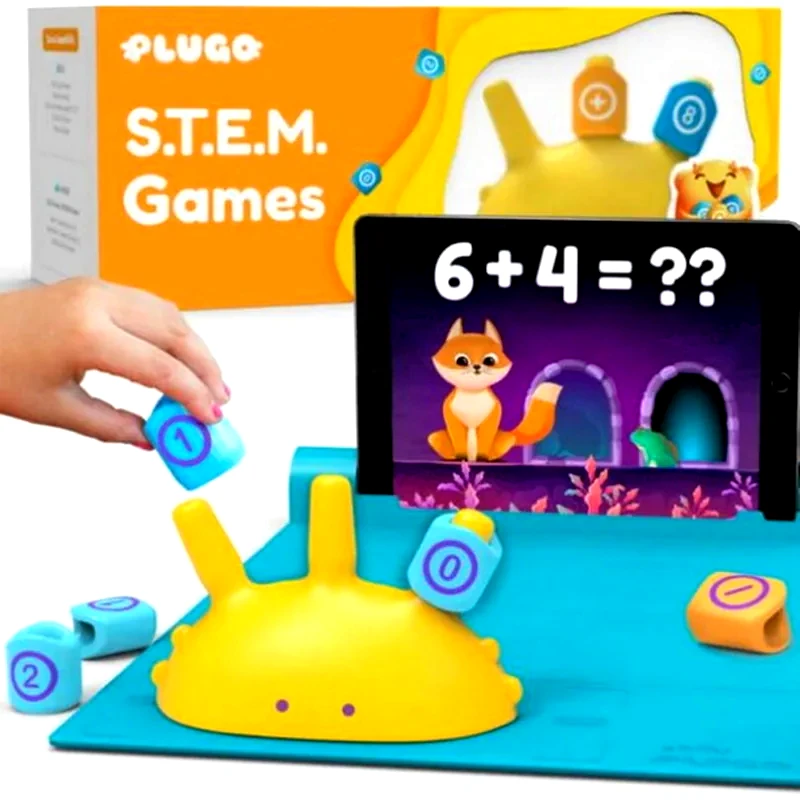 SHIFU Plugo Count Playshifu Διαδραστικό Σύστημα AR Κατασκευών Με Τουβλάκια