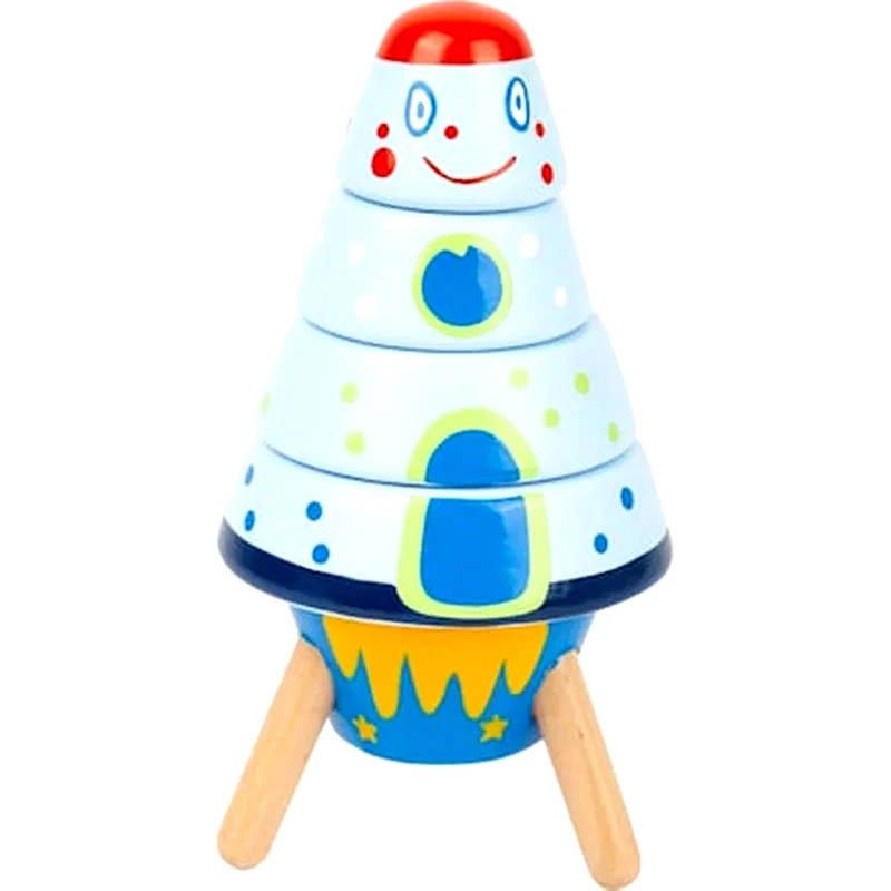SMALL FOOT Πυραμίδα Στοίβαξης - Spaceship