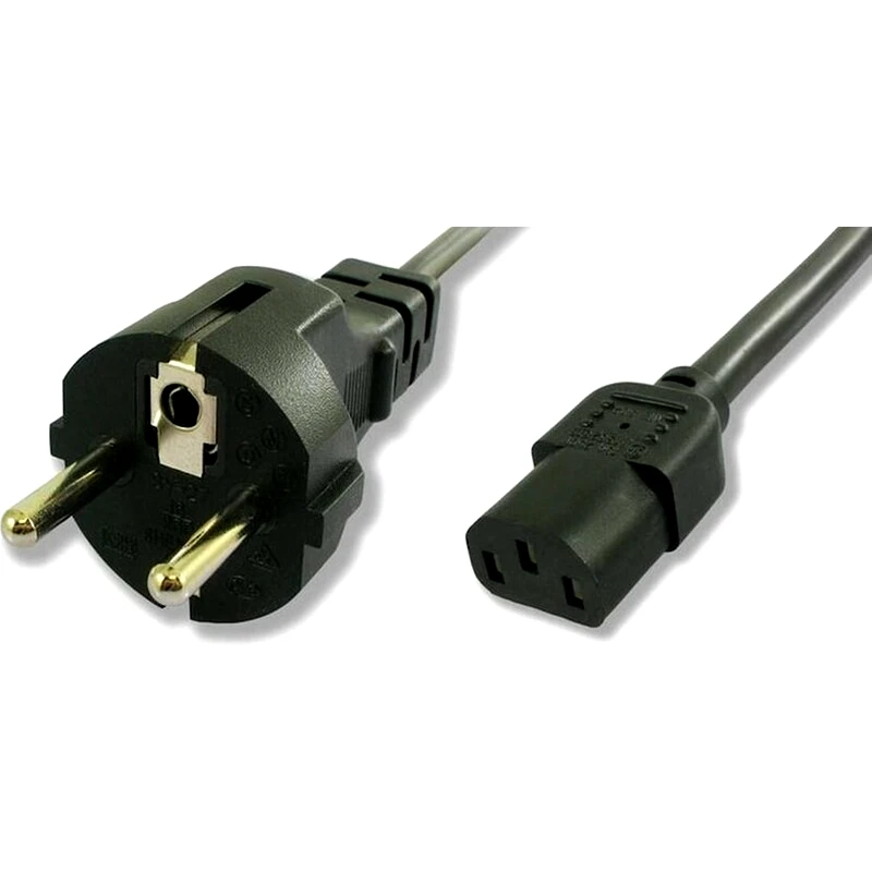 POWERTECH Καλώδιο Ρεύματος Powertech CAB-P002 1.5m - Μαυρο