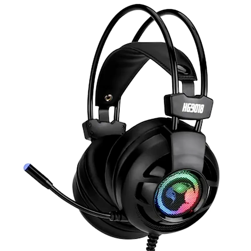 MARVO Marvo HG9018 Gaming Ενσύρματα Ακουστικά USB με RGB Φωτισμό - Μαύρα