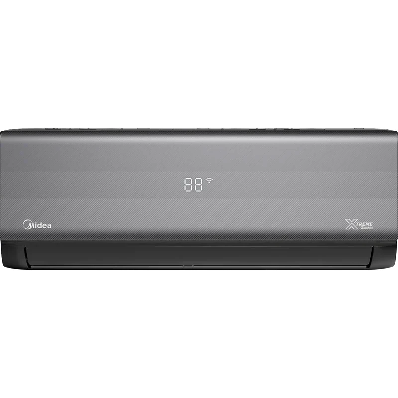MIDEA MIDEA Xtreme Graphite AG16GRAPH-24N8D0-I/O Κλιματιστικό Inverter 24.000 BTU A++/A+++ με Ιονιστή WiFi
