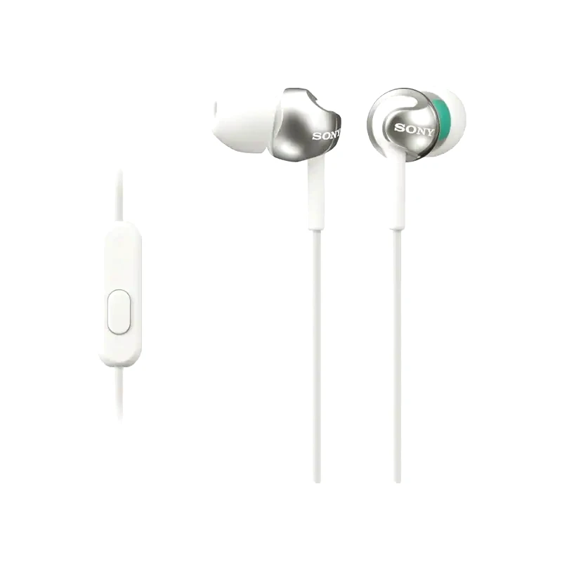 SONY Ακουστικά Handsfree Sony MDR-EX110AP 3.5mm Jack - Λευκό