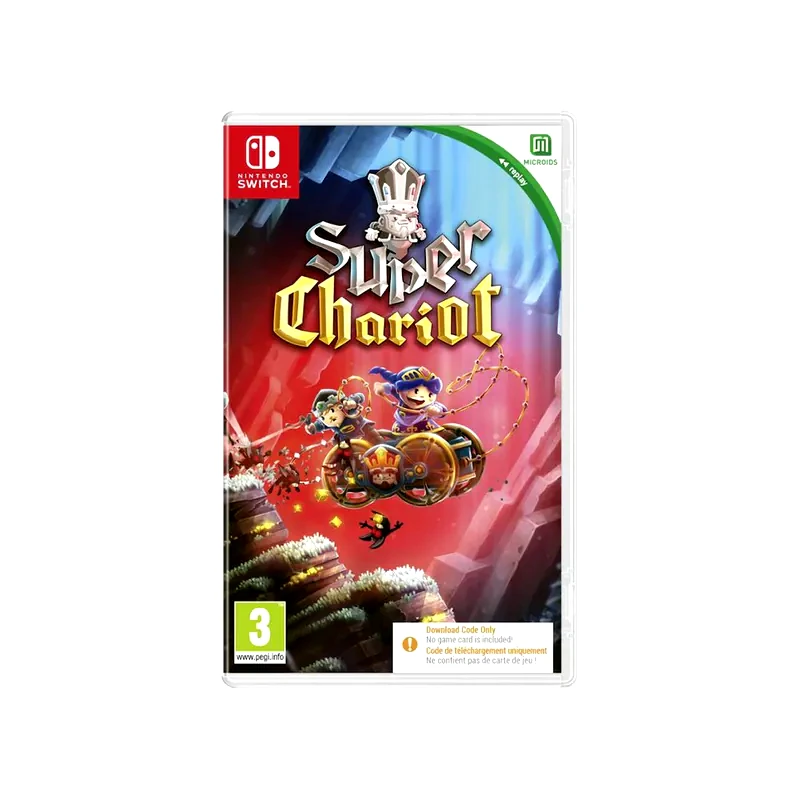 MICROIDS Super Chariot Replay (Code in a Box) - Nintendo Switch