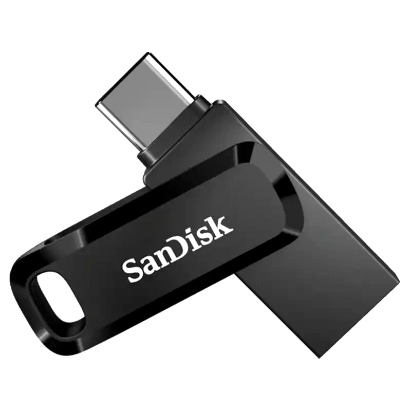SANDISK Sandisk Ultra Dual Drive Go 64GB USB 3.1 Stick με σύνδεση USB-A USB-C Μαύρο