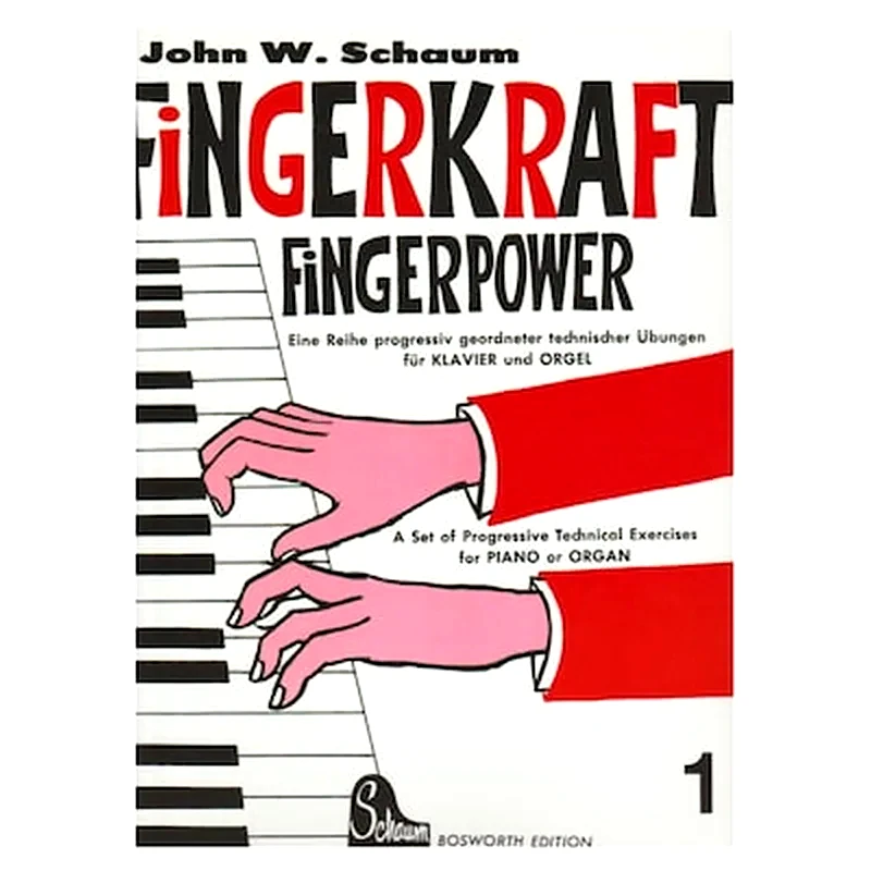 BOSWORTH EDITION Schaum - Fingerpower, Βιβλίο 1