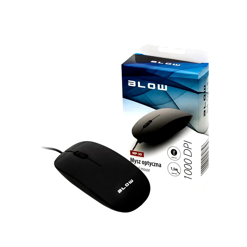 BLOW Blow MP-30 Ενσύρματο Ποντίκι Μαύρο