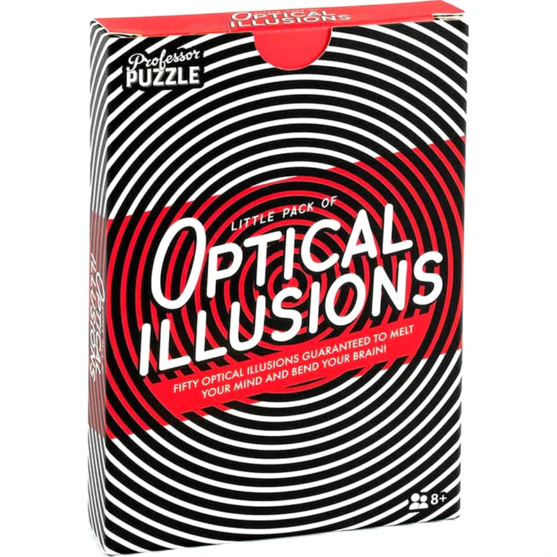 PROFESSOR PUZZLE Optical Illusions Παιχνίδι Με Κάρτες