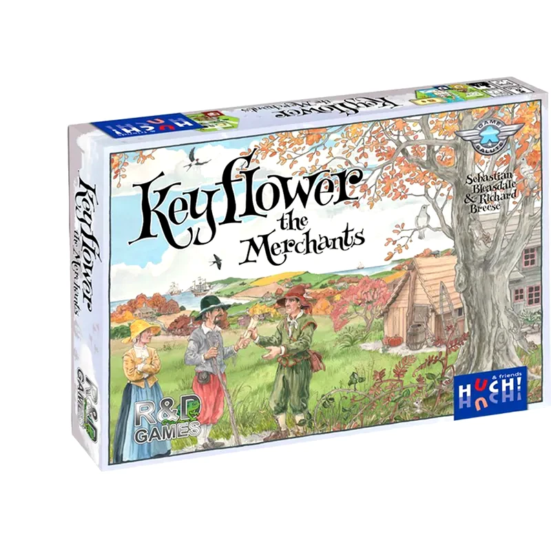 HUCH! Επέκταση Παιχνιδιού Huch Keyflower - Τhe Merchants