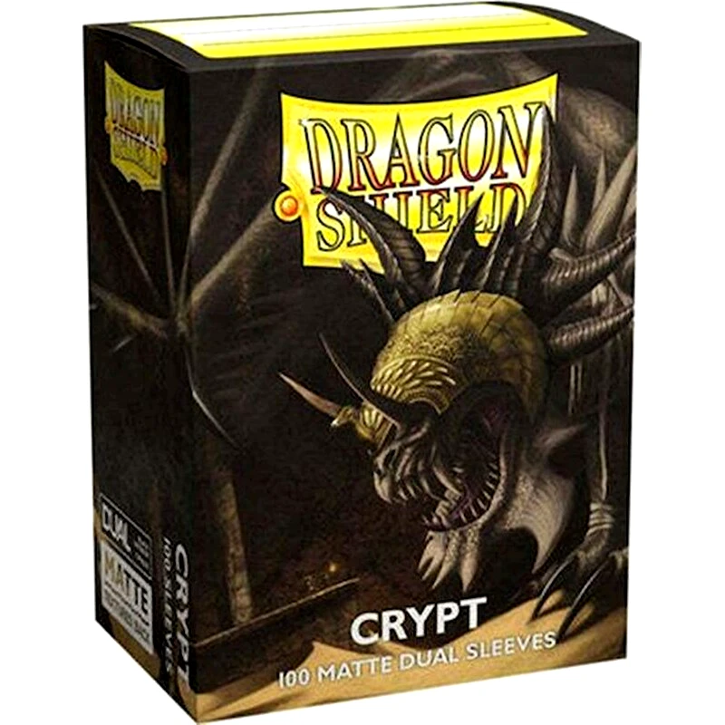 ARCANE TINMEN Crypt Neonen Dragon Shield Standard Matte Dual Sleeves (100 Sleeves)