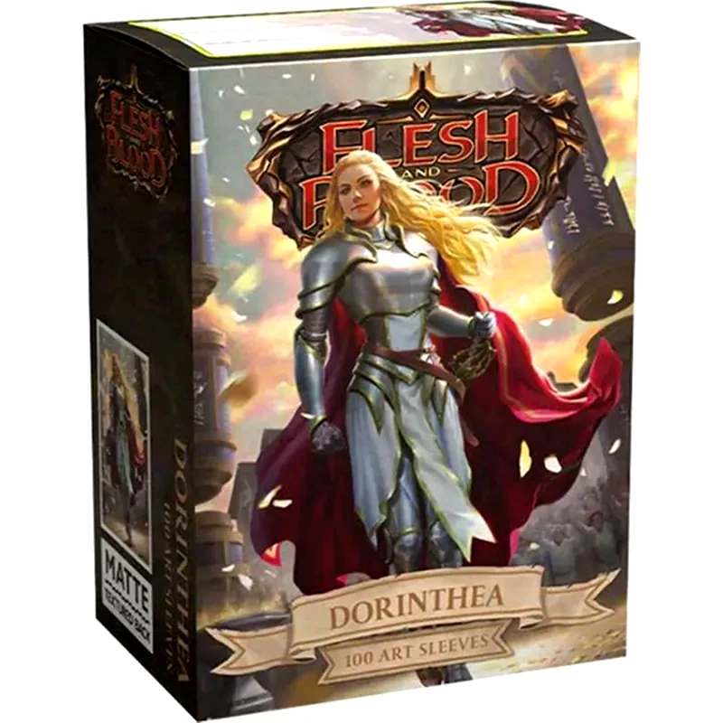 ARCANE TINMEN Flesh And Blood Dorinthea Ironsong Dragon Shield License Standard Art Sleeves (100 Sleeves)