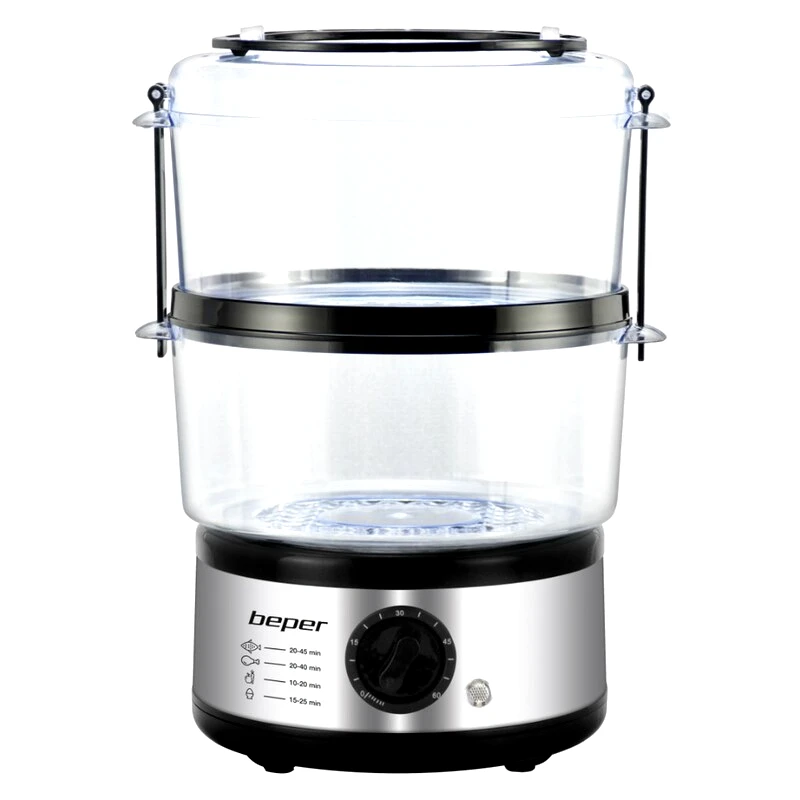 BEPER BEPER BC.261 500 W 5 L Inox Ατμομάγειρας