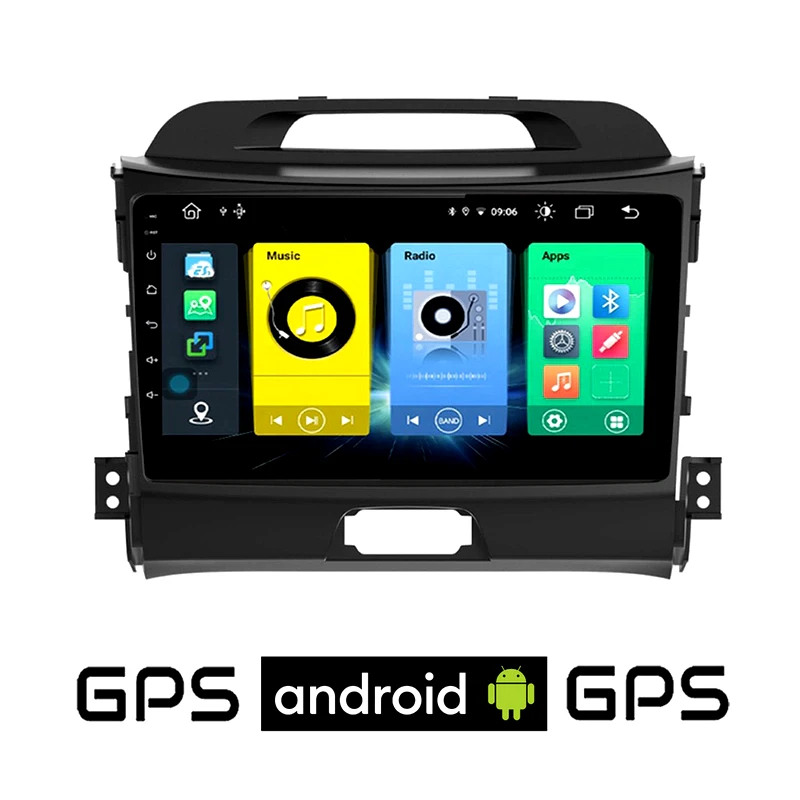 OEM Οθόνη αυτοκίνητου με GPS, Wi-Fi για KIA SPORTAGE (2010 - 2015)