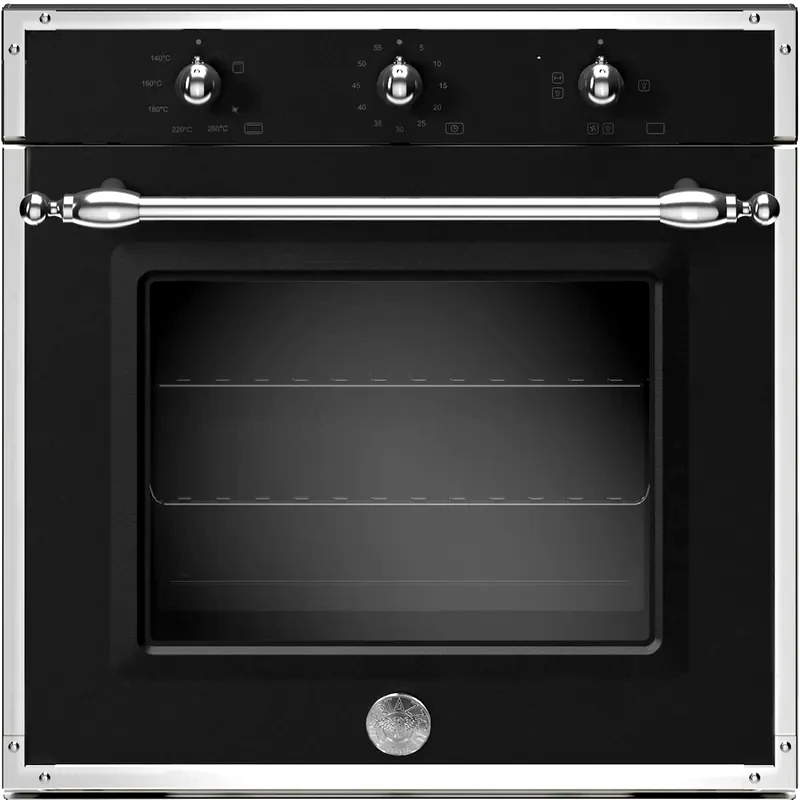BERTAZZONI BERTAZZONI F605HERGKNE(GPL) 76 Lt Μαύρος Εντοιχιζόμενος Φούρνος Άνω Πάγκου Υγραερίου