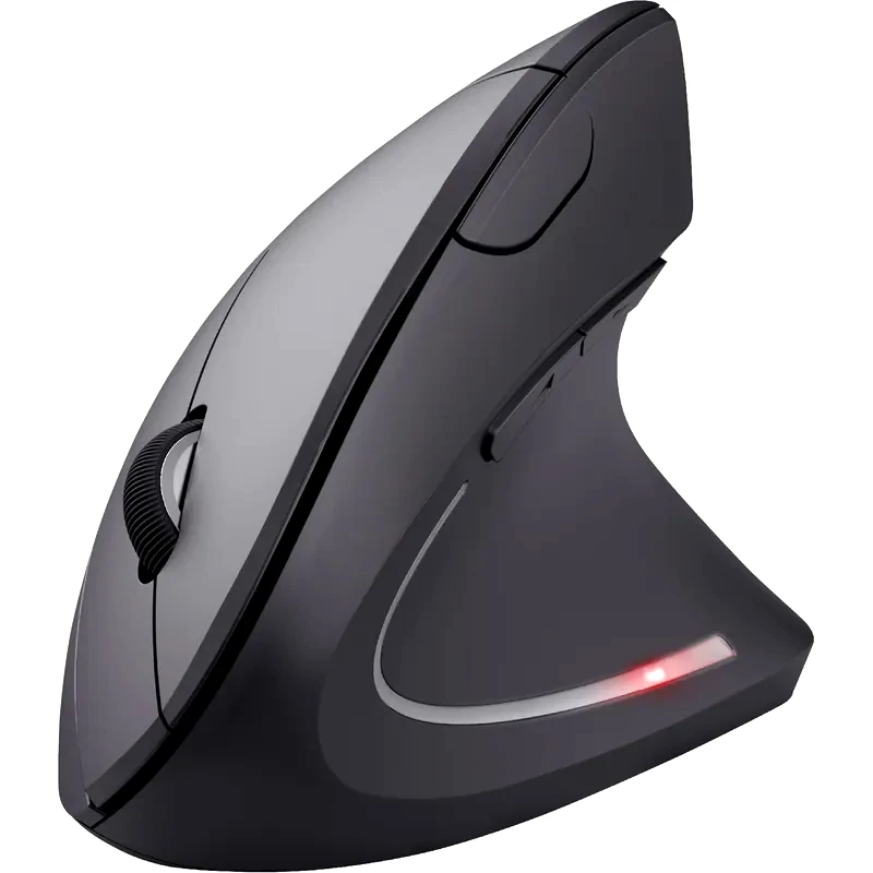 TRUST Trust Verto Ergonomic Ασύρματο Vertical Ποντίκι Μαύρο
