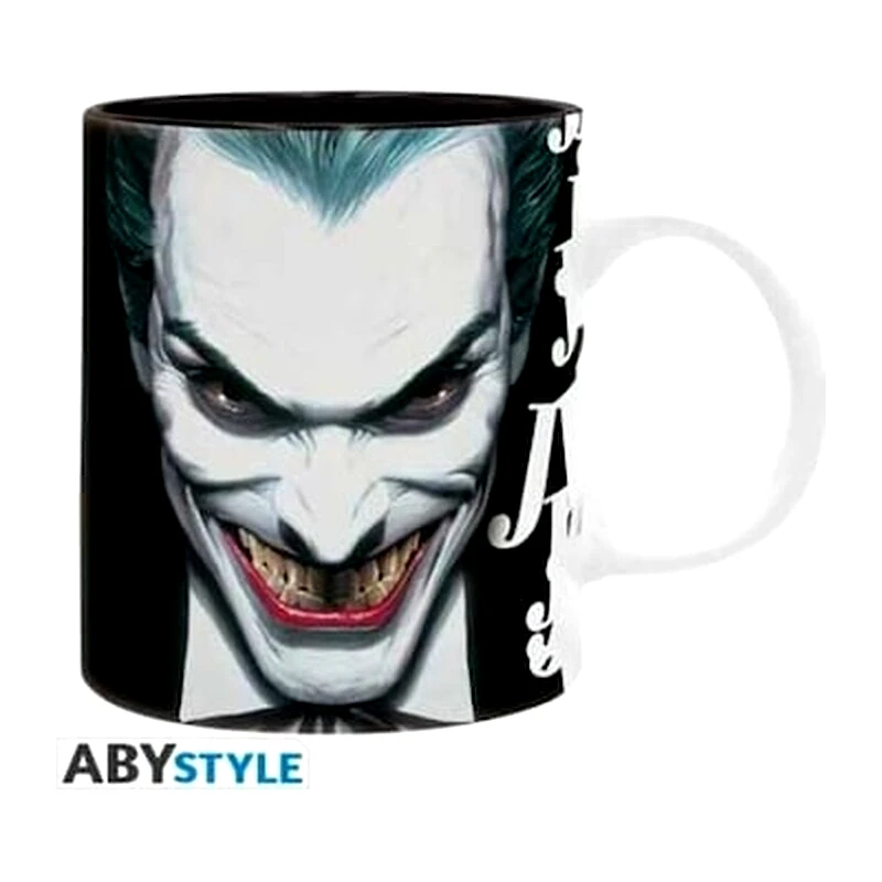 ABYSSE CORP Κούπα Abysse Corp DC Comics Joker Laughing Κεραμική 320 ml - Μαύρο