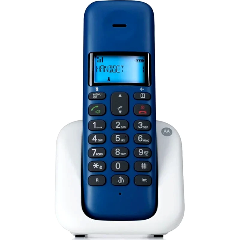 MOTOROLA Ασύρματο Τηλέφωνο Motorola T301 Μπλε