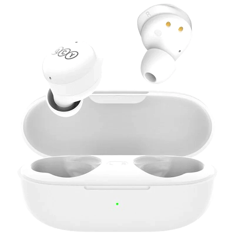 QCY Ακουστικά Bluetooth QCY T17 NC - Λευκά
