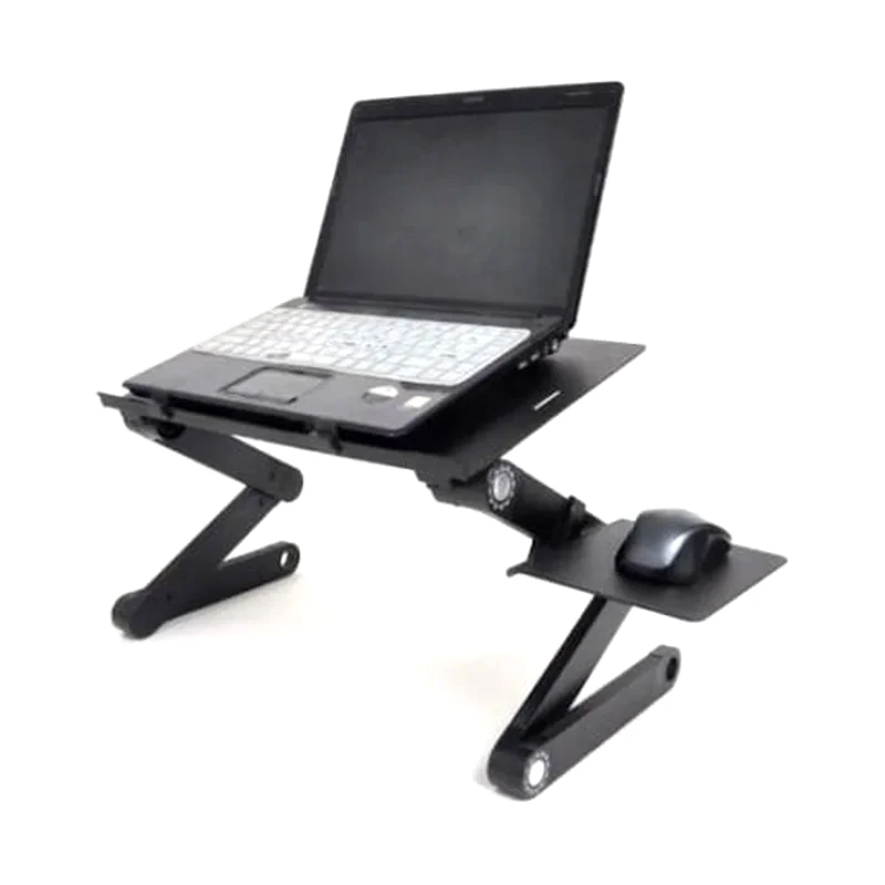 OEM Folding Table Laptop T8 With 2 Fans And Mouse Position
