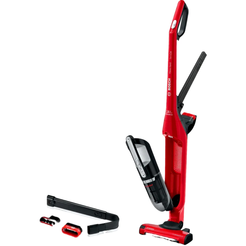 BOSCH BOSCH BBH3ZOO28 Flexxo Gen2 28 Vmax ProAnimal Series 4 25.2 V 0.4 L Κόκκινη Σκούπα Stick