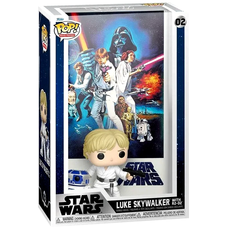 FUNKO Funko Pop! Movie Posters - Star Wars - Luke Skywalker with R2-D2 #2