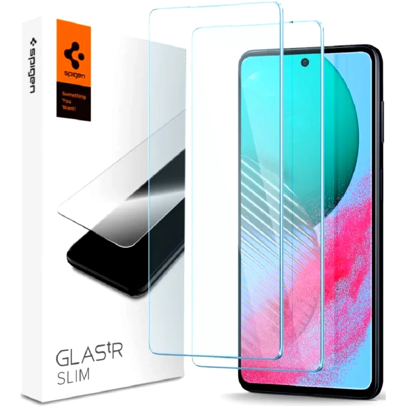 Προστατευτικό οθόνης Samsung Galaxy M54 - Spigen Tempered Glass Anti-Scratch 9h (2 Τεμάχια)
