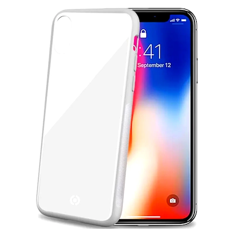CELLY Θήκη Apple iPhone XS Max - Celly Diamond - White