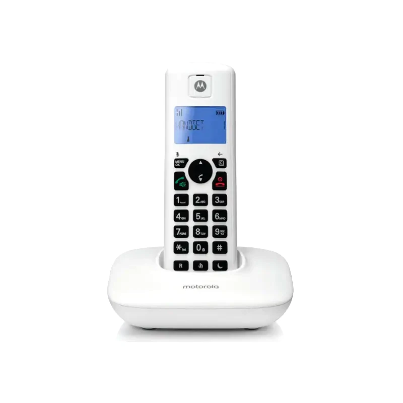MOTOROLA Ασύρματο Τηλέφωνο Motorola T401+ - Λευκό