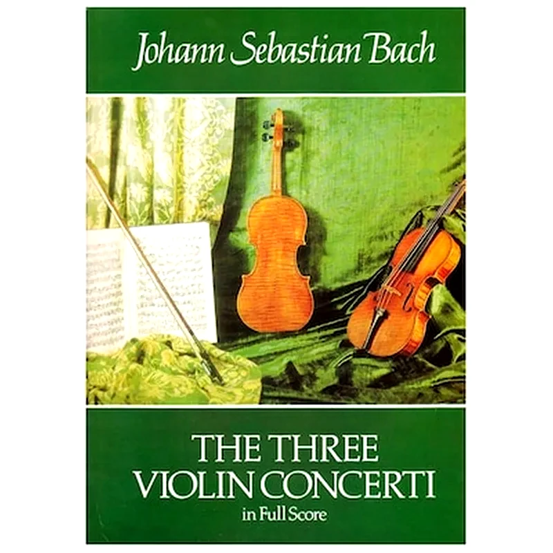 DOVER PUBLICATIONS Βιβλίο Για Σύνολα Dover Publications Bach - The Three Violin Concerti [full Score]