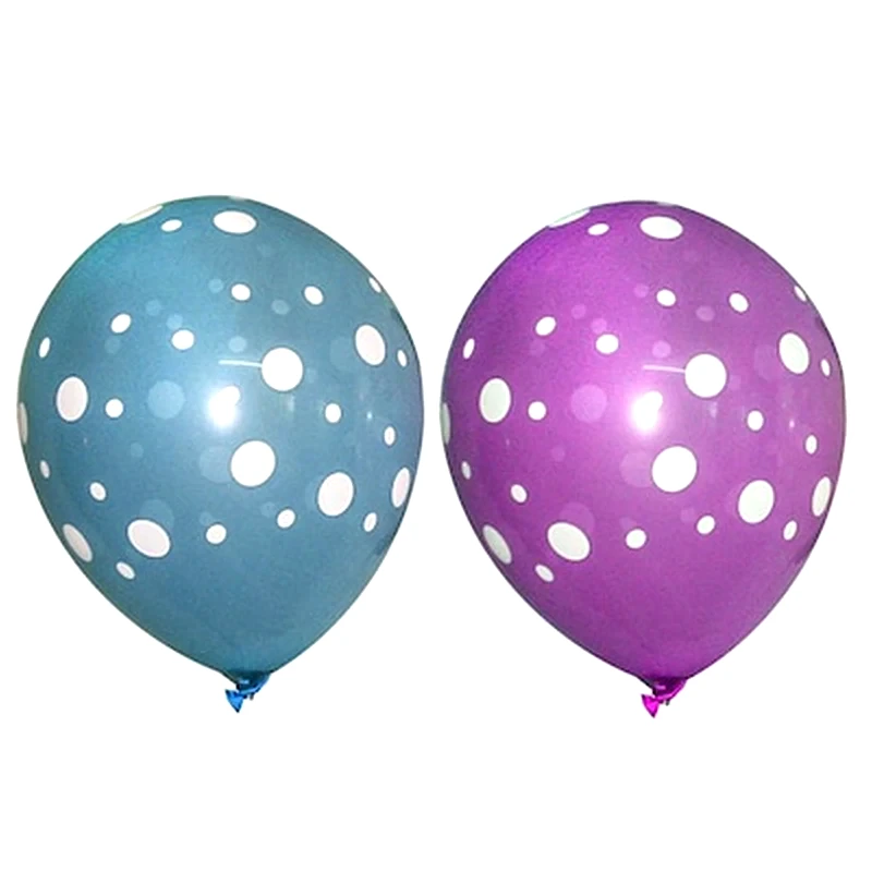Σετ 6 Μπαλλονια 23cm Πουα Toymarkt 911060