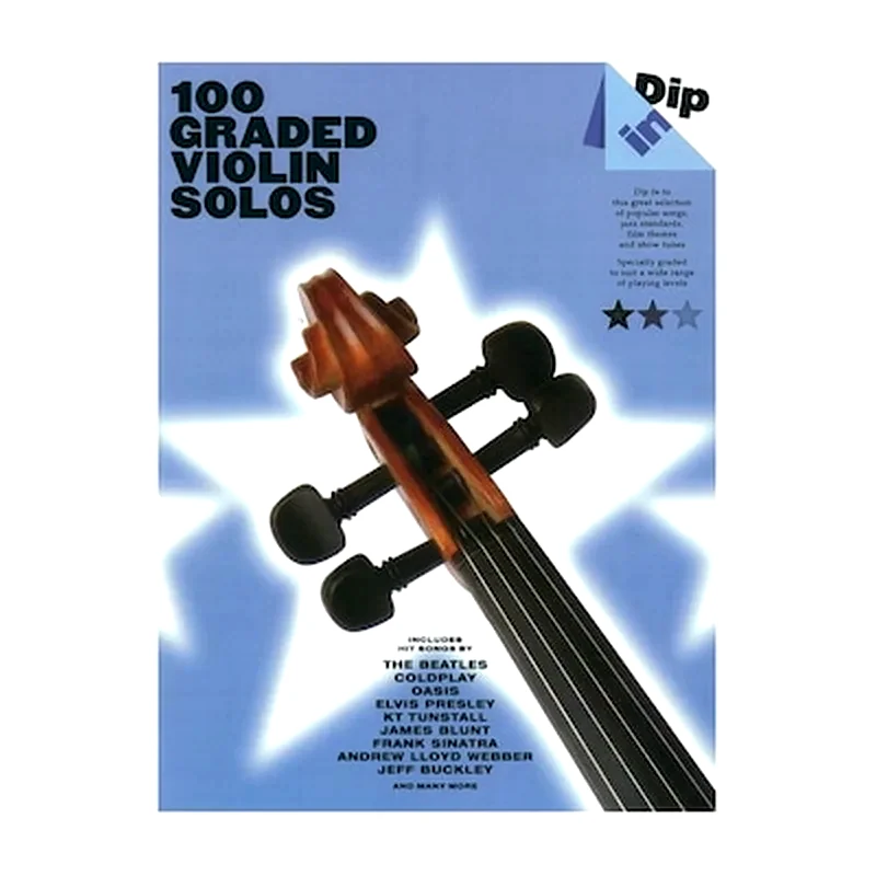 WISE PUBLICATIONS Dip In - 100 Graded Violin Solos