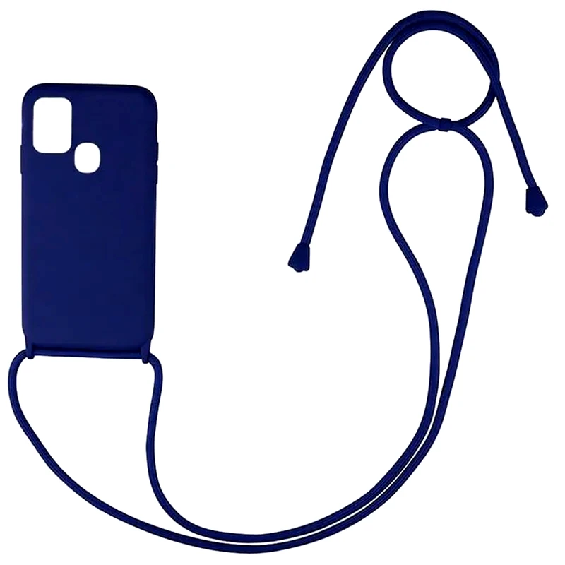 SONIQUE Θήκη Samsung Galaxy A21s - Sonique Carryhang Με Κορδόνι - Μπλε