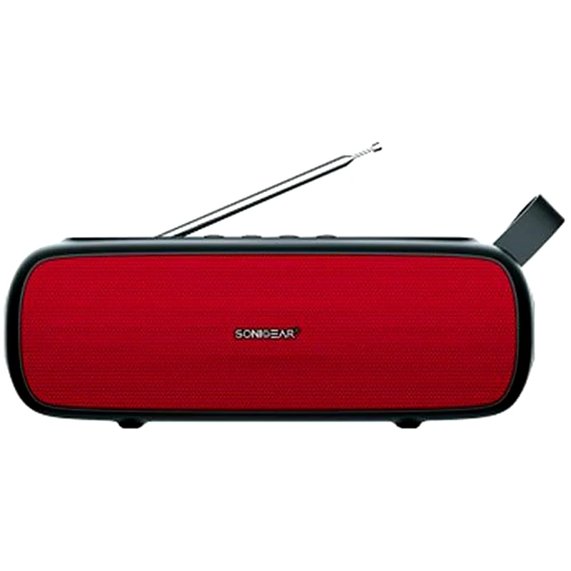 SONIC GEAR Sonic Gear P8000 Super Fm Φορητό Ηχείο 20 W - Κόκκινο