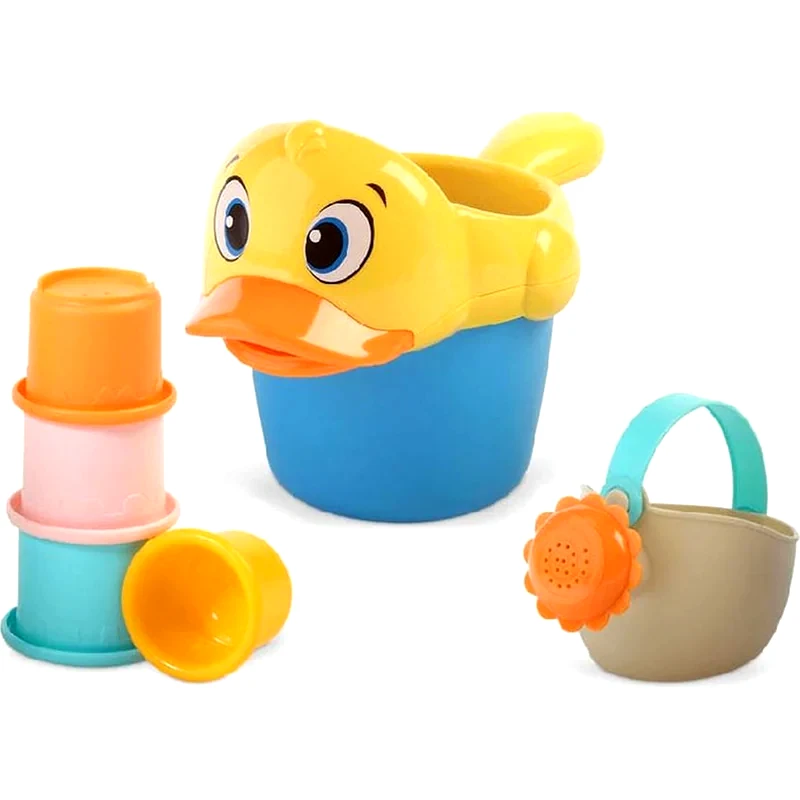 KIOKIDS Παιχνίδια Μπάνιου Kiokids Παπάκι 3068 - 6 τμχ