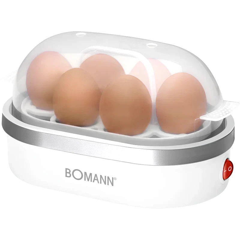 BOMANN Βραστήρας Αυγών BOMANN EK5022 400 W 6 Θέσεων Λευκό