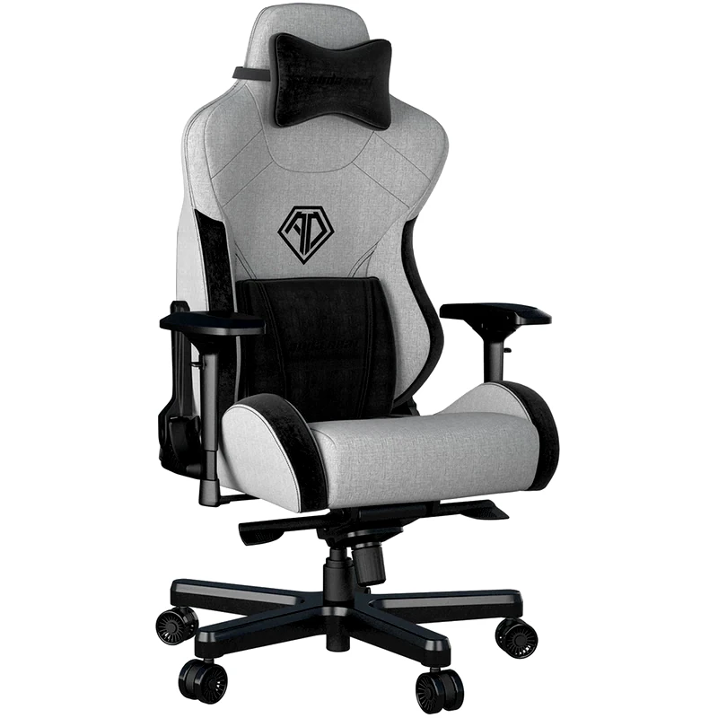 ANDA SEAT Καρέκλα Gaming Anda Seat T-Pro II Υφασμάτινη - Γκρι/Μαύρη