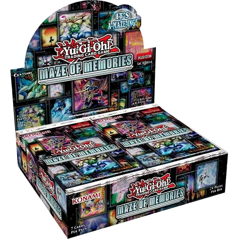 KONAMI Yu-gi-oh! Maze Of Memories Booster Box Card Game (Konami) - 24 Φακελάκια