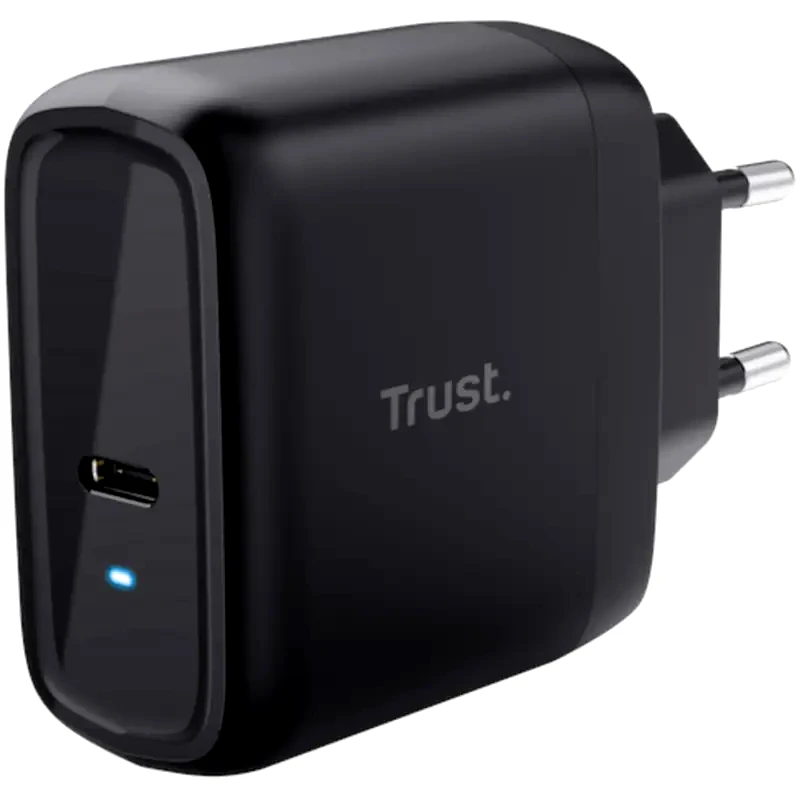 Φορτιστής Laptop Universal - Trust Maxo Type-C 20V/3A 65W - Black