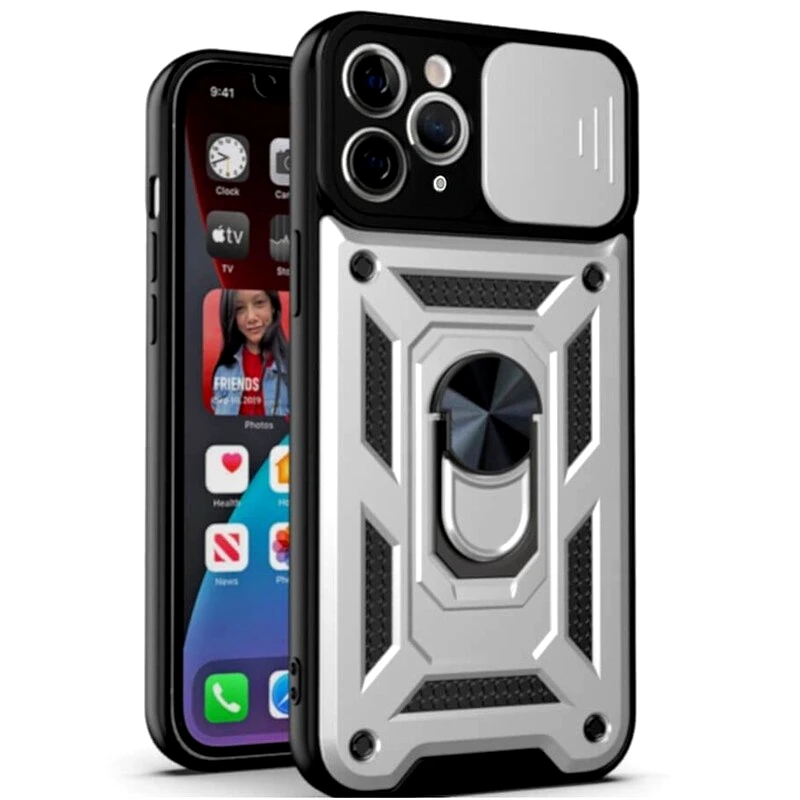 BODYCELL Θήκη Apple iPhone 11 Pro Max - Bodycell Armor Slide - Silver