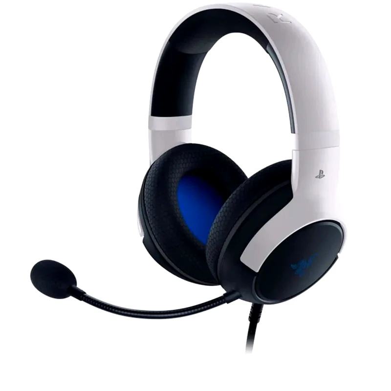 RAZER Razer Kaira Χ PlayStation Licensed Gaming Ενσύρματα Ακουστικά 3.5mm - Λευκά